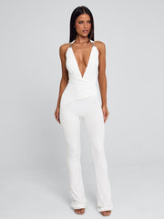 CARYS JUMPSUIT WHITE