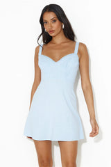 Delicate One Mini Dress Blue