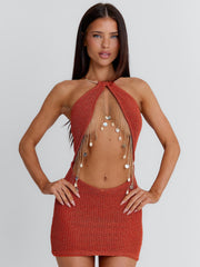 Pera Mini Dress Orange